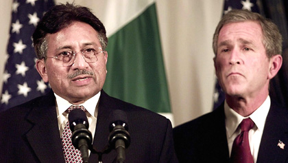 Musharraf and Bush