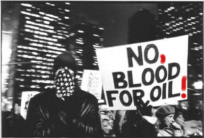 No, Blood for Oil!