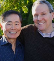 George Takei and partner Brad Altman