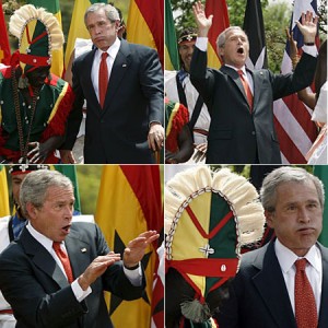Bush Is Obviously Not a Dancer